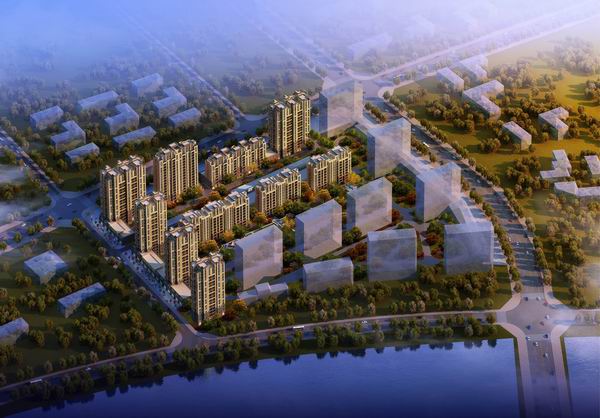 遼寧省遼陽(yáng)際盛·紫郡河畔花園住宅小區(qū)