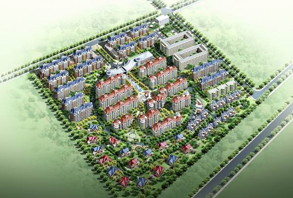 山東萊蕪東?；▓@居住區(qū)設(shè)計(jì)