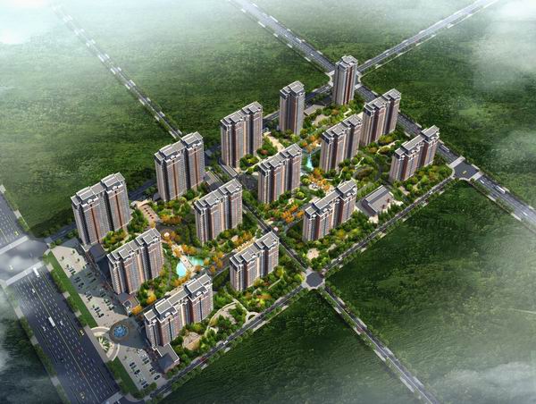 山東泰安天和馨城住宅區(qū)工程設計