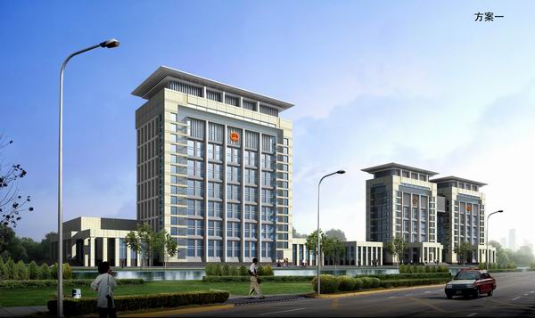 山東萊蕪國(guó)土局辦公樓