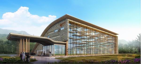 吉林省長白山池南區(qū)展示中心(圖2) 吉林省長白山池南區(qū)展示中心(圖2)